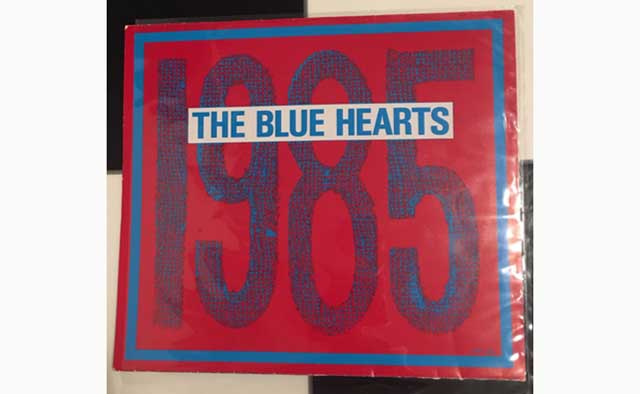 2017年10月ヤフオク・アナログ高額落札! J-Pop部門 2位 超激レア！「THE BLUE HEARTS(ザ・ブルーハーツ)」1985